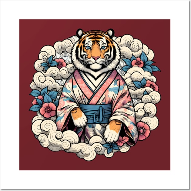 Leap year tiger Wall Art by Japanese Fever